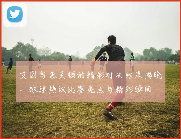 艾因与惠灵顿的精彩对决结果揭晓，球迷热议比赛亮点与精彩瞬间